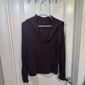 GAP Chocolate Knit Sweater